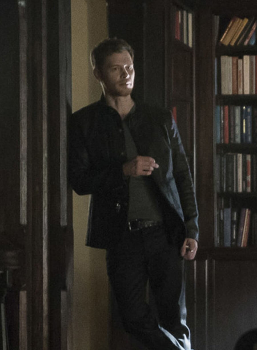 Joseph Morgan The Originals S05 Black Leather Jacket
