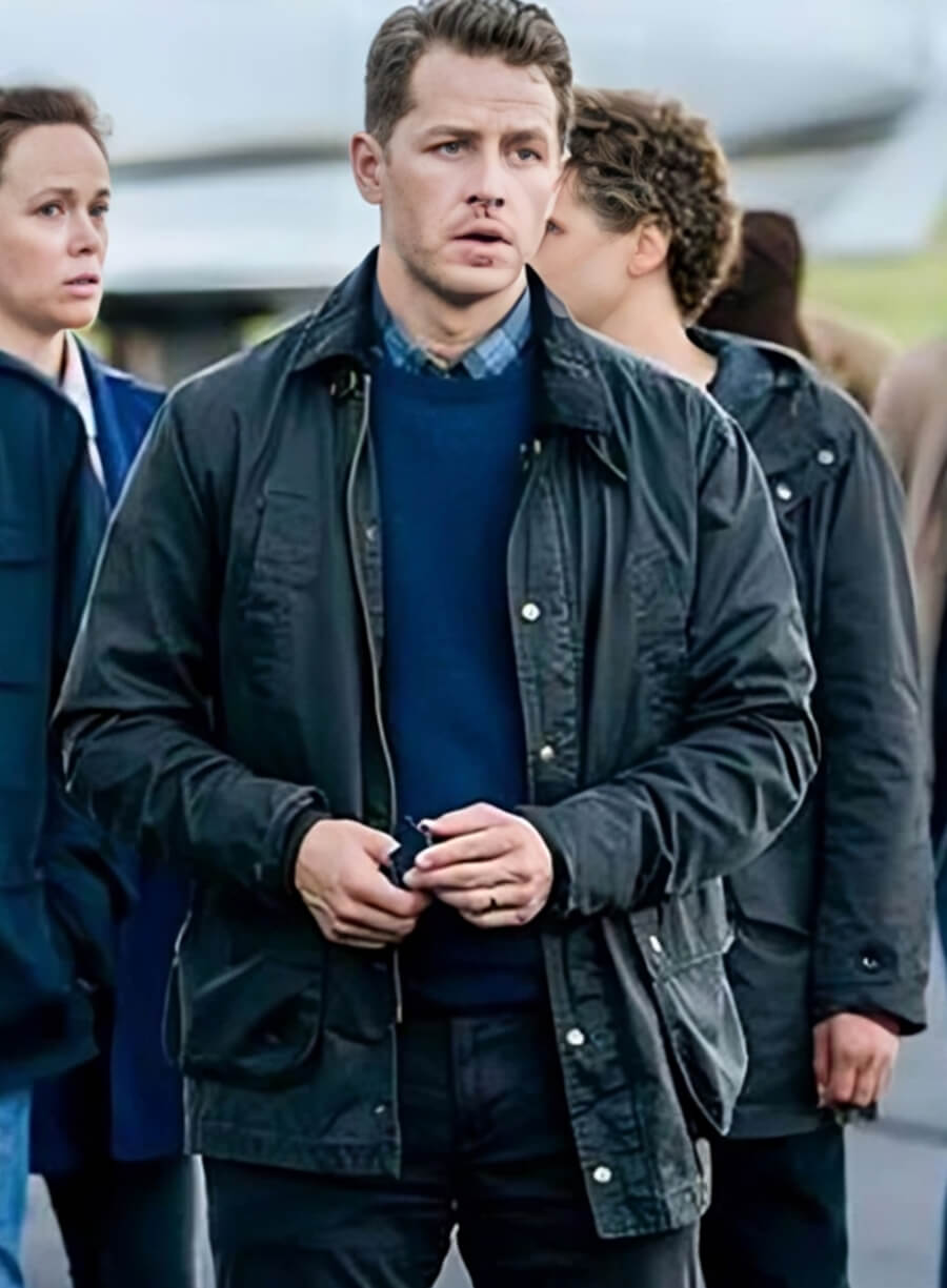 Josh Dallas Manifest Black Cotton Jacket