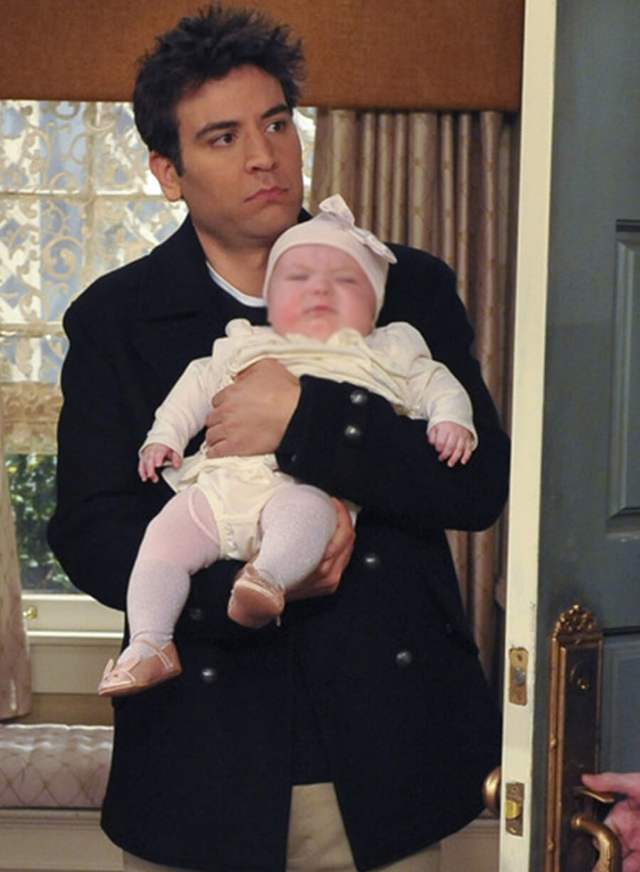 Josh Radnor How I met Your Mother S06 Black Wool Blazer
