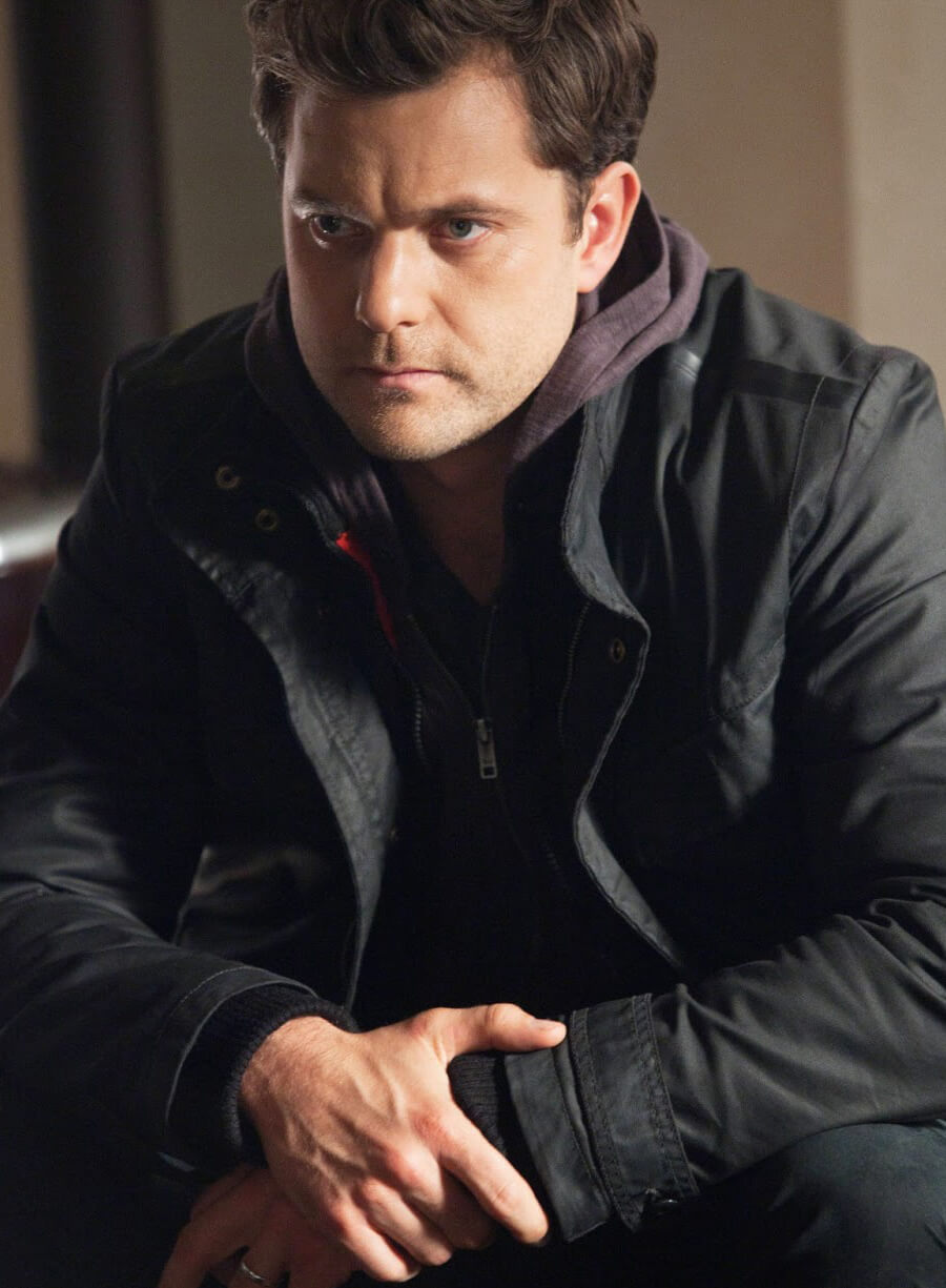 Joshua Jackson Fringe Black Jacket