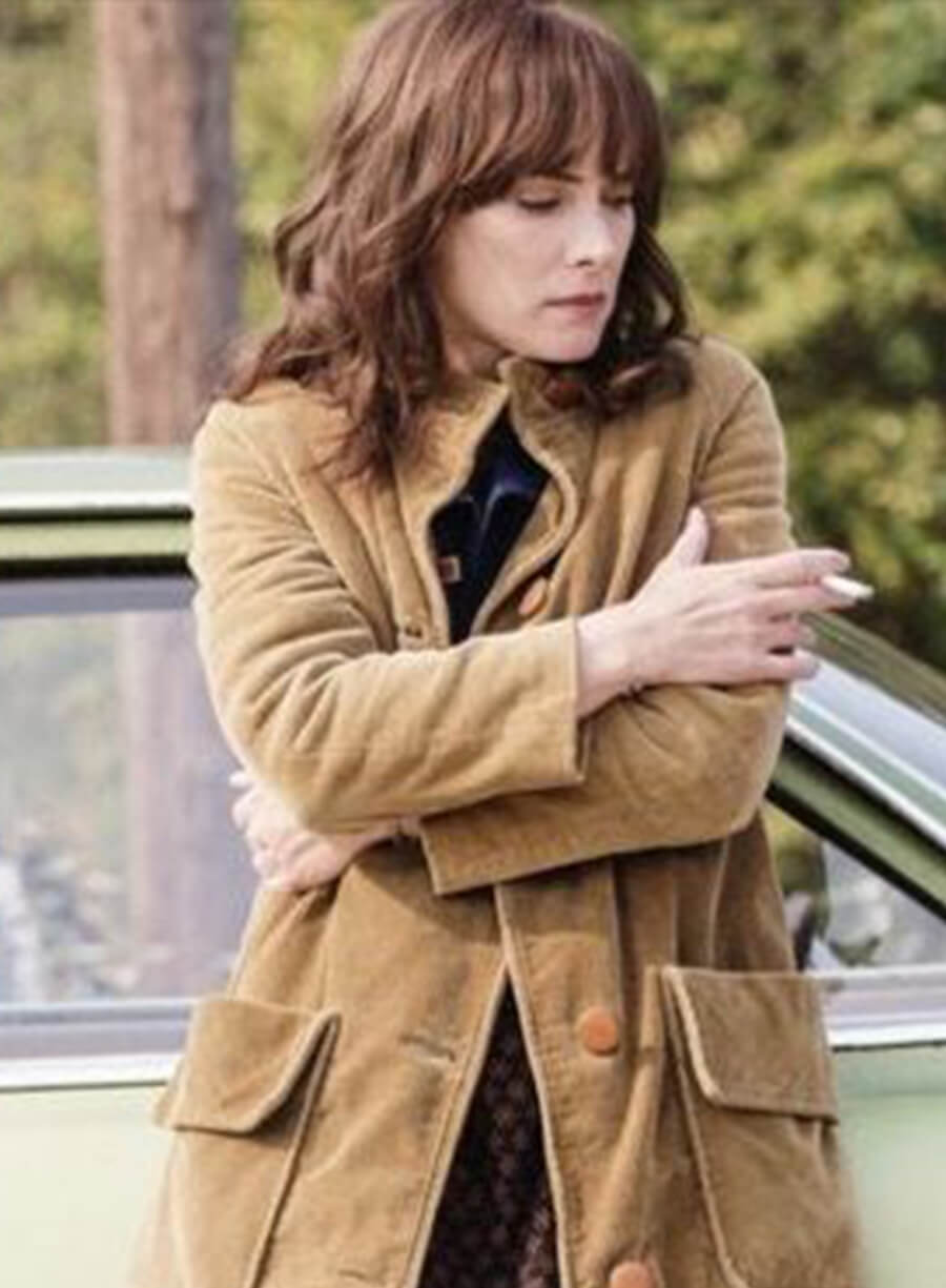 Joyce Byers Stranger Things Brown Corduroy Jacket