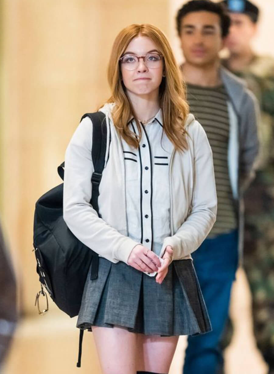 Julia Cornwall Madame Web White Jacket