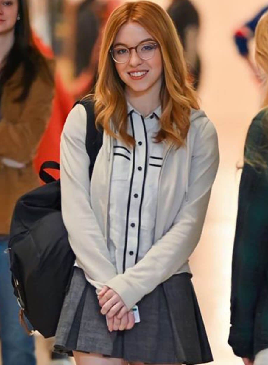 Julia Cornwall Madame Web White Jacket