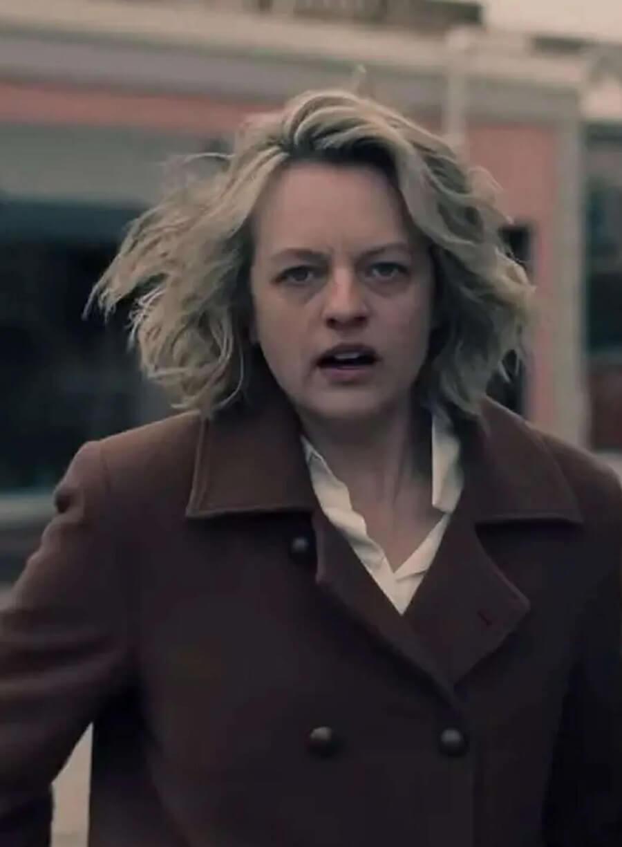 June Osborne The Handmaid's Tale S05 Brown Wool Coat