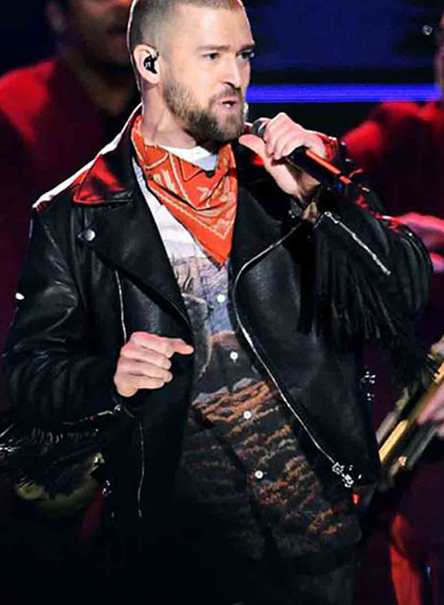 Justin Timberlake’s iconic look from the 2018 Super Bowl Halftime Show