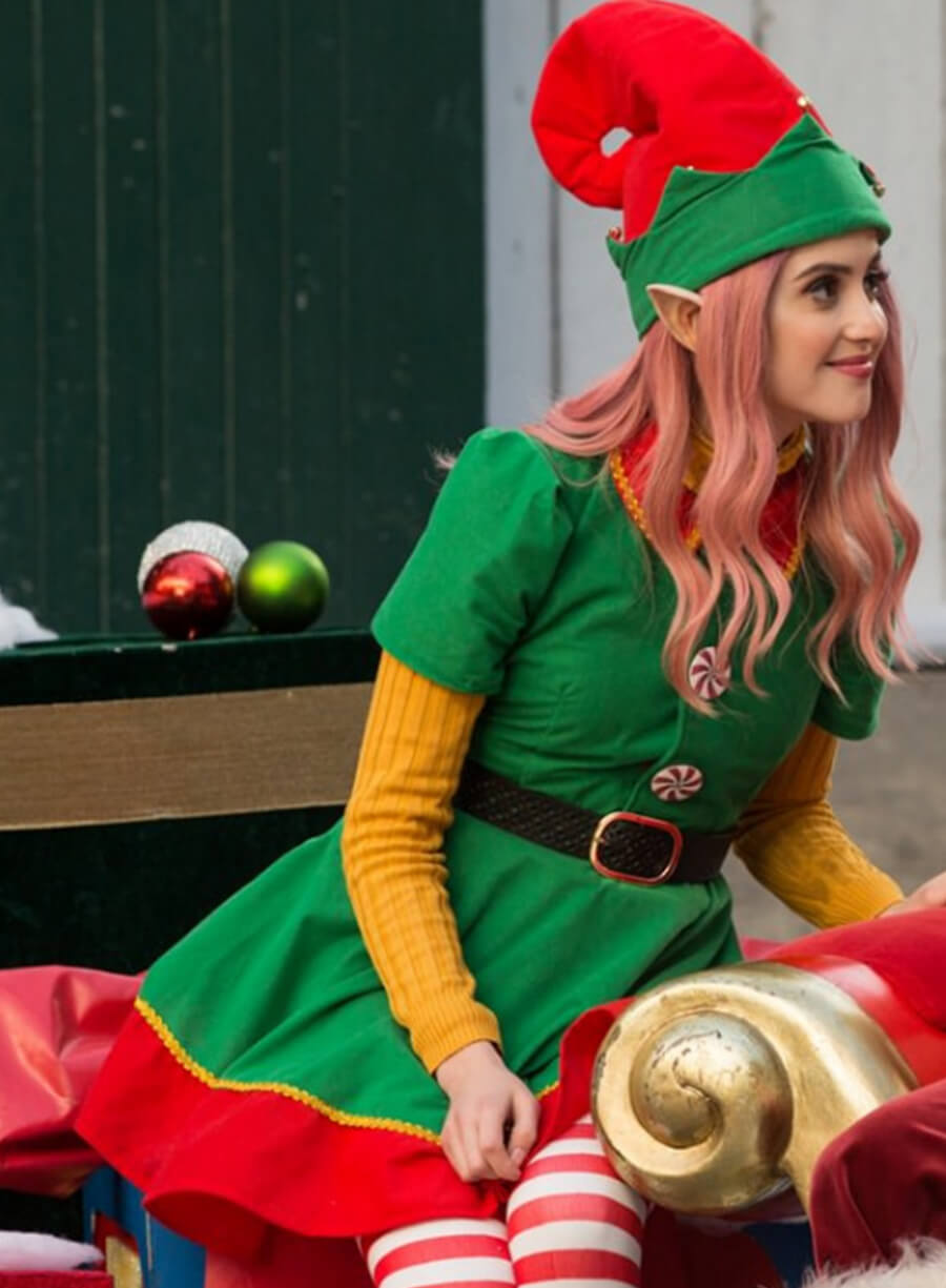Kate Decker A Cinderella Story: Christmas Wish Green Costume