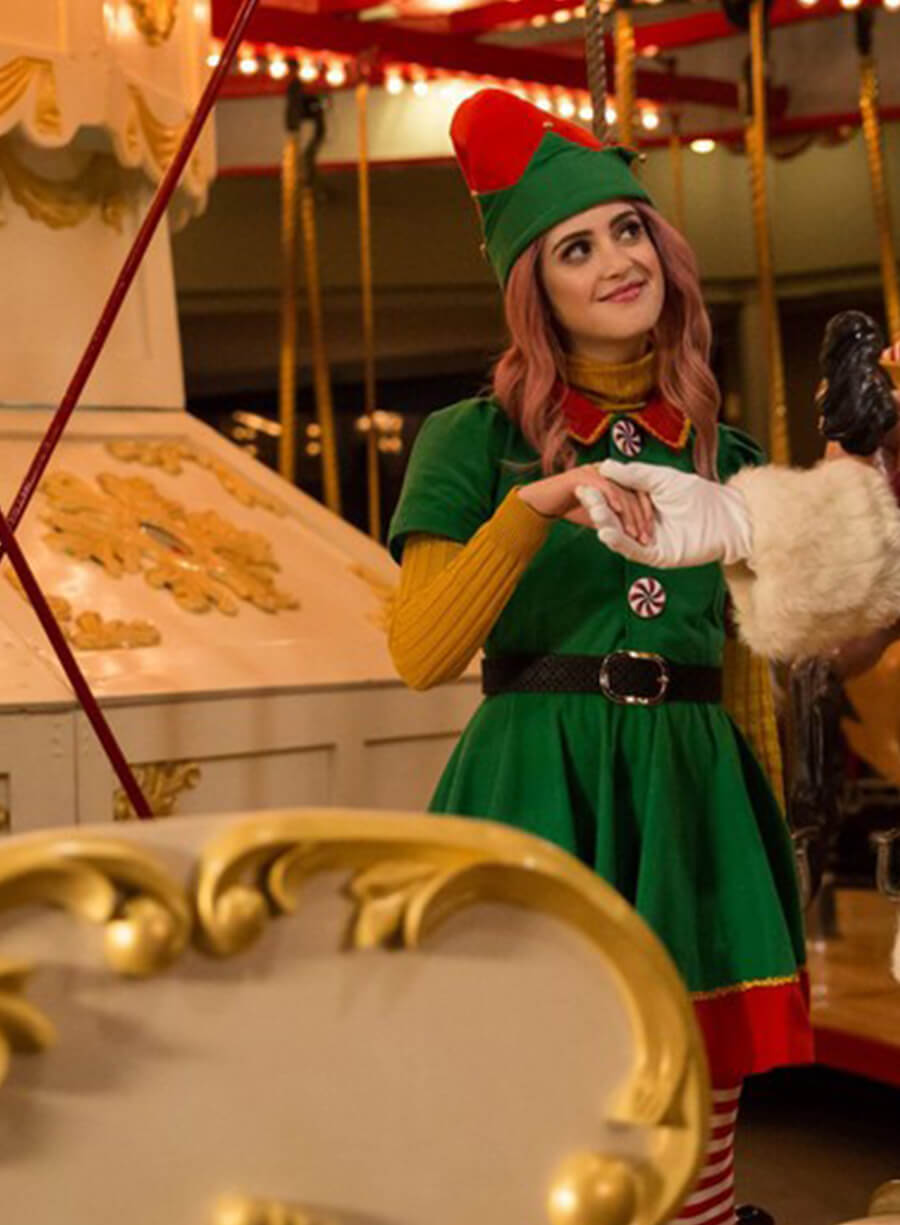 Kate Decker A Cinderella Story: Christmas Wish Green Costume