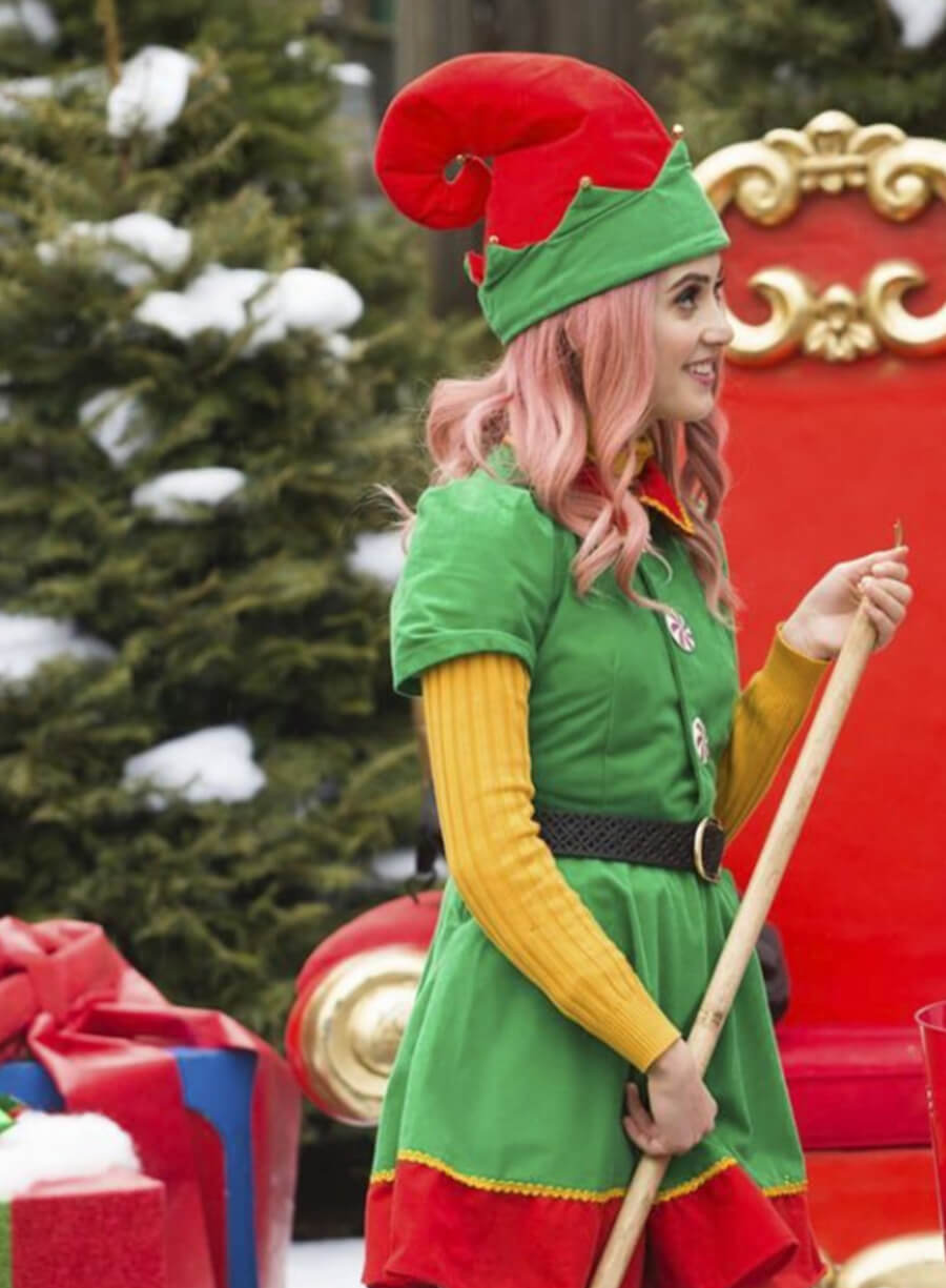 Kate Decker A Cinderella Story: Christmas Wish Green Costume