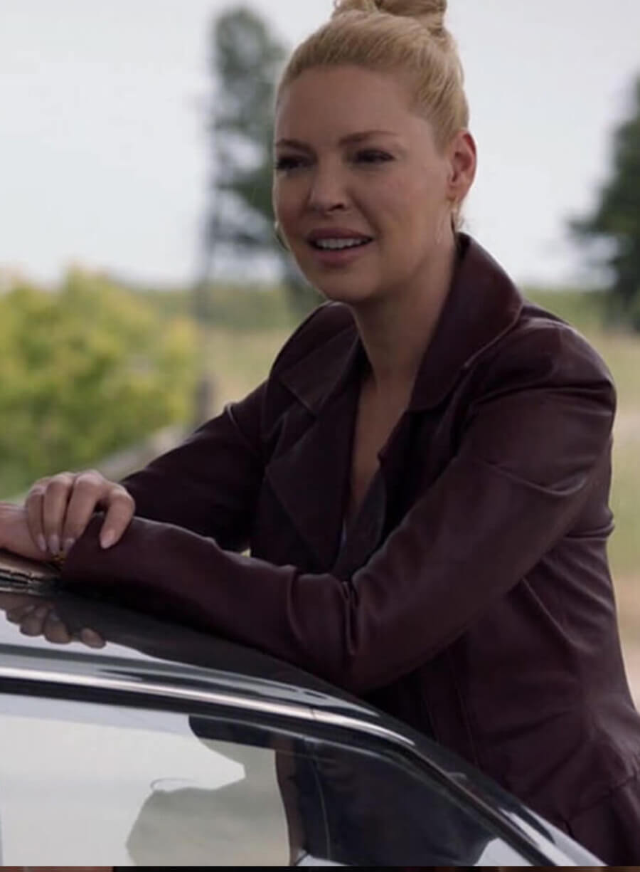 Katherine Heigl Suits Leather Jacket