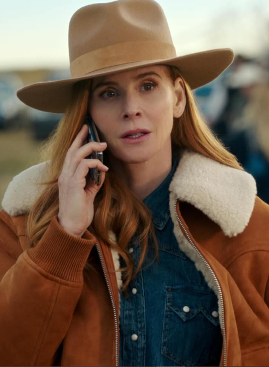 Katherine Walter My Life with the Walter Boys Suede Jacket