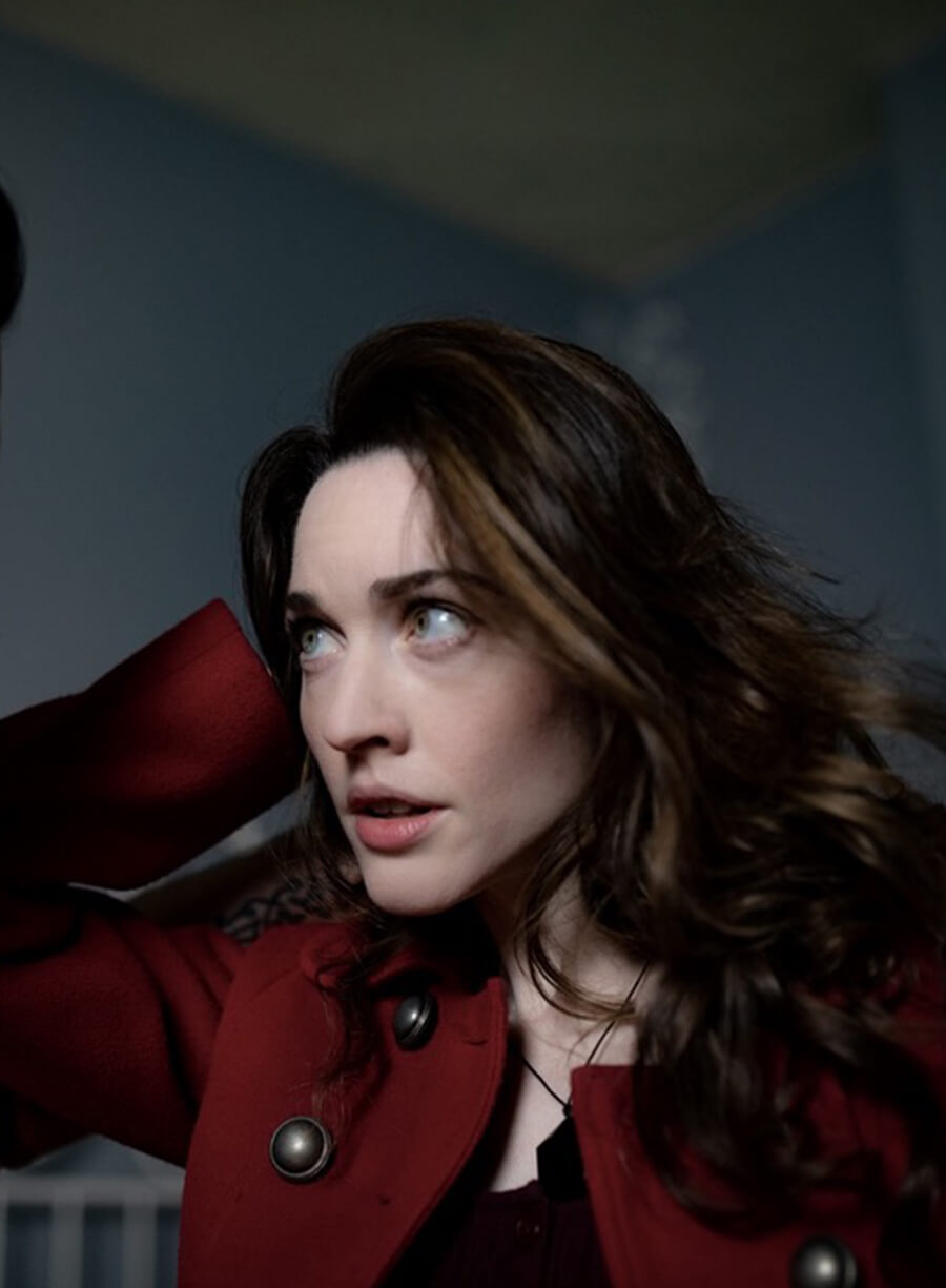 Katie Sheridan Firecracker Red Wool Coat