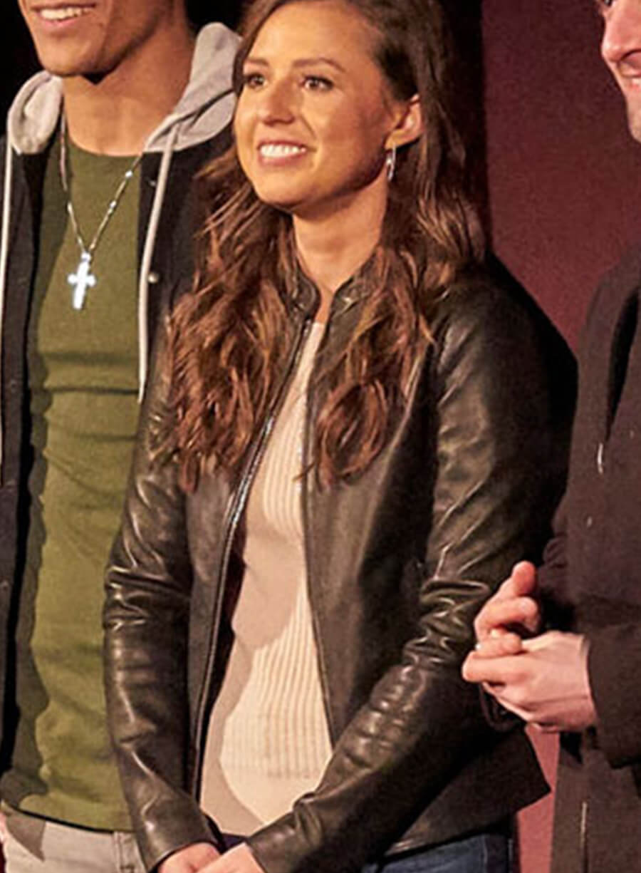 Katie Thurston The Bachelorette Black Leather Jacket