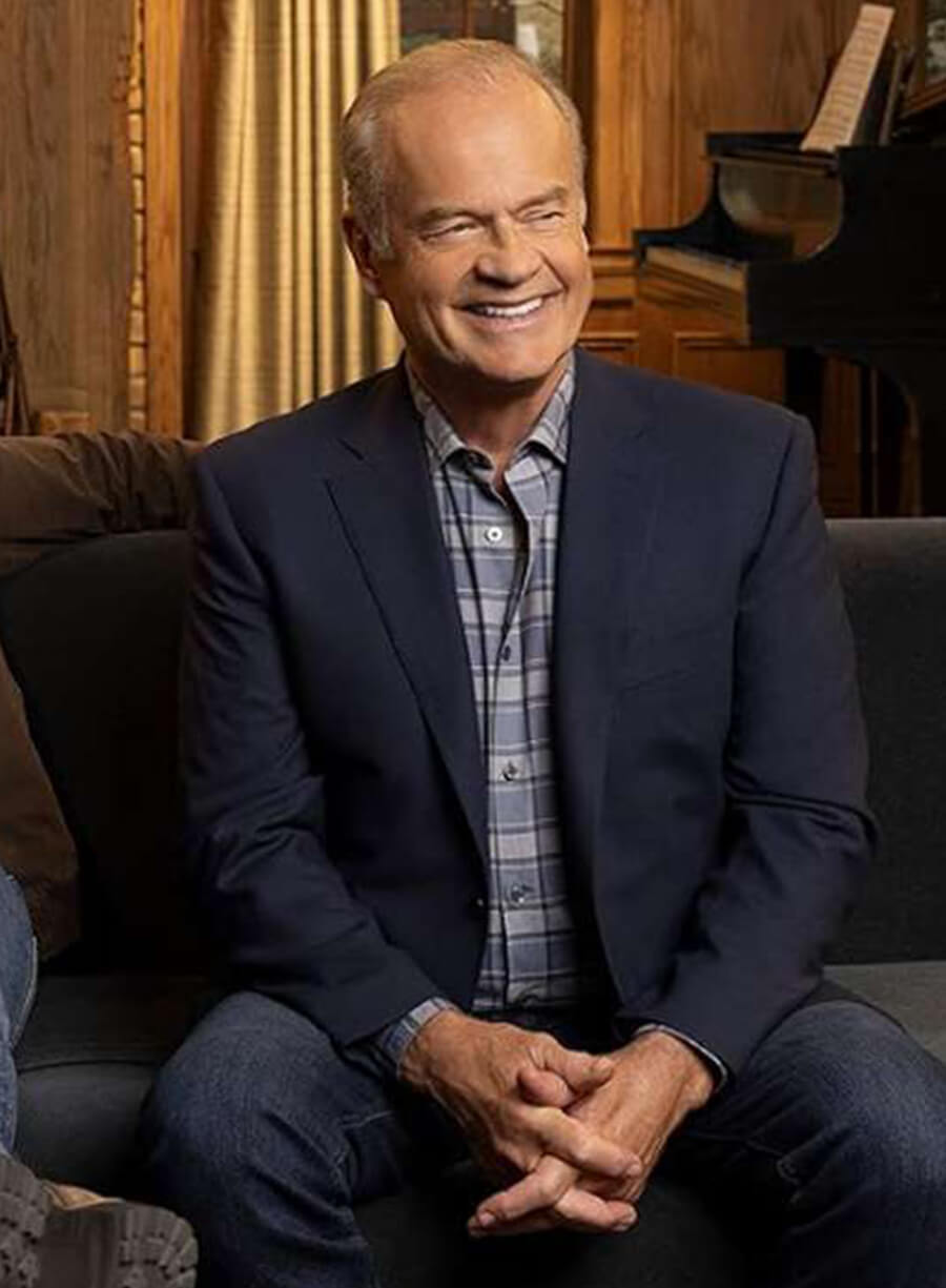 Kelsey Grammer Dr. Frasier Crane Blue Blazer