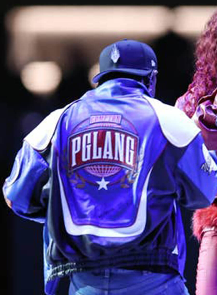 Kendrick Lamar Super Bowl 2025 Leather Jacket