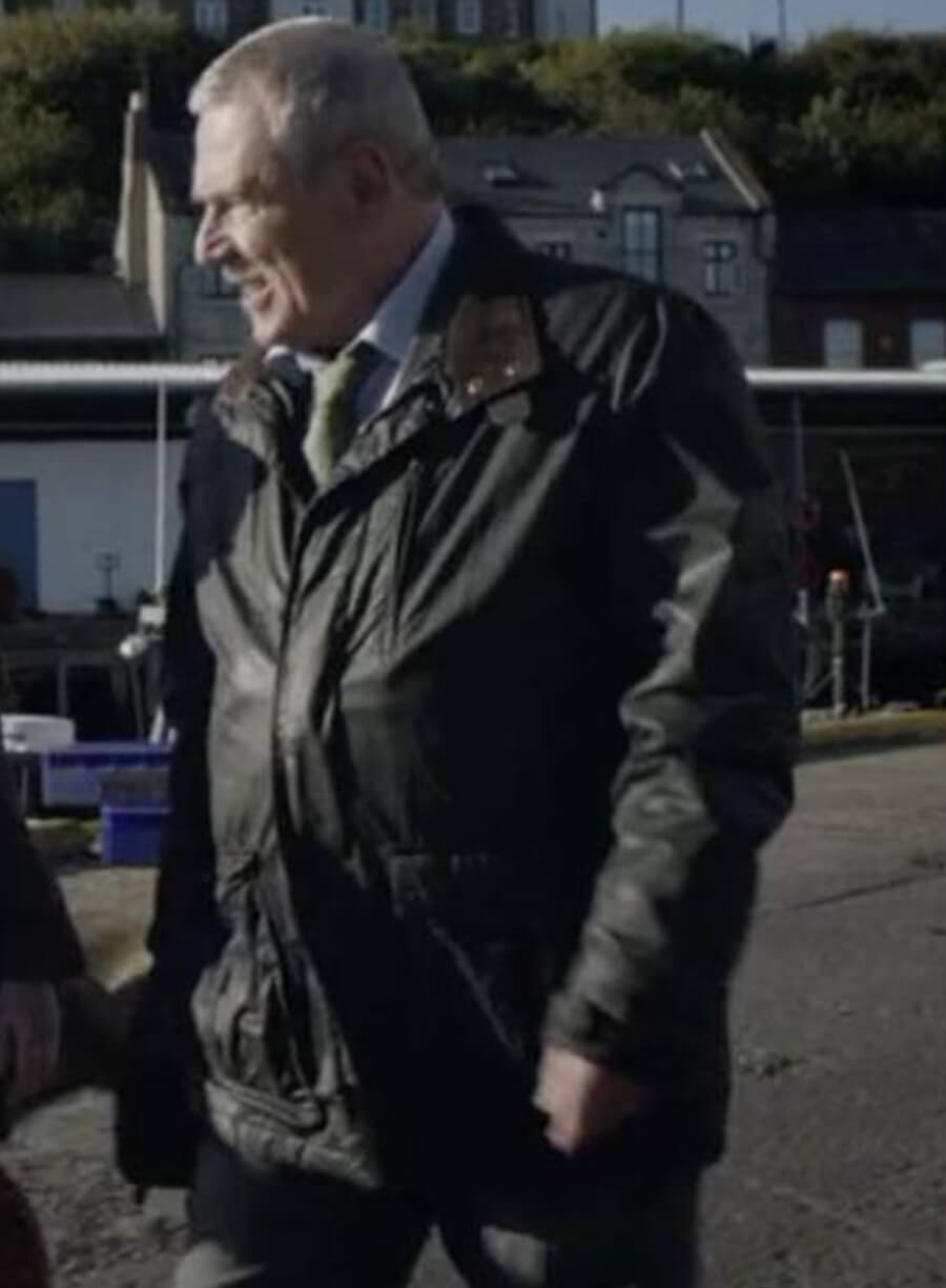 Kenny Lockhart Vera Black Leather Jacket