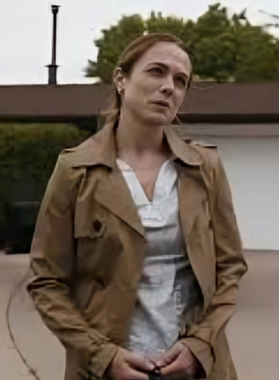 Kerry Condon Better Call Saul Brown Trench Coat