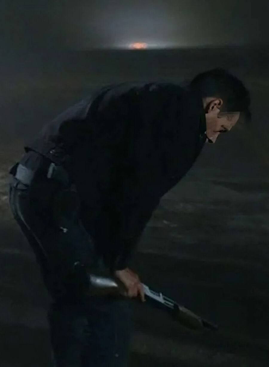 Kevin Bacon The Bondsman Black Denim Jacket