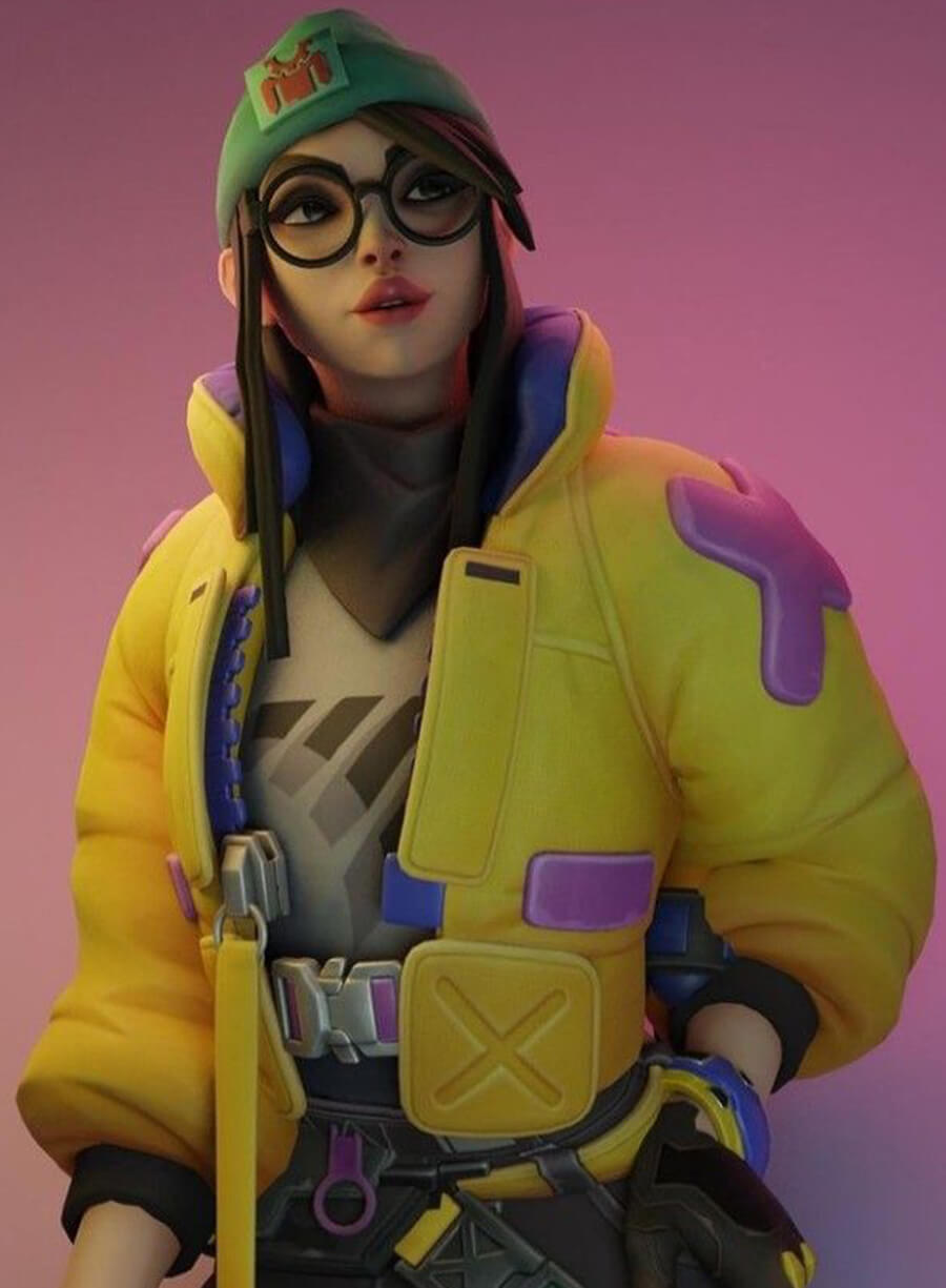 Killjoy Agent Yellow Leather Jacket