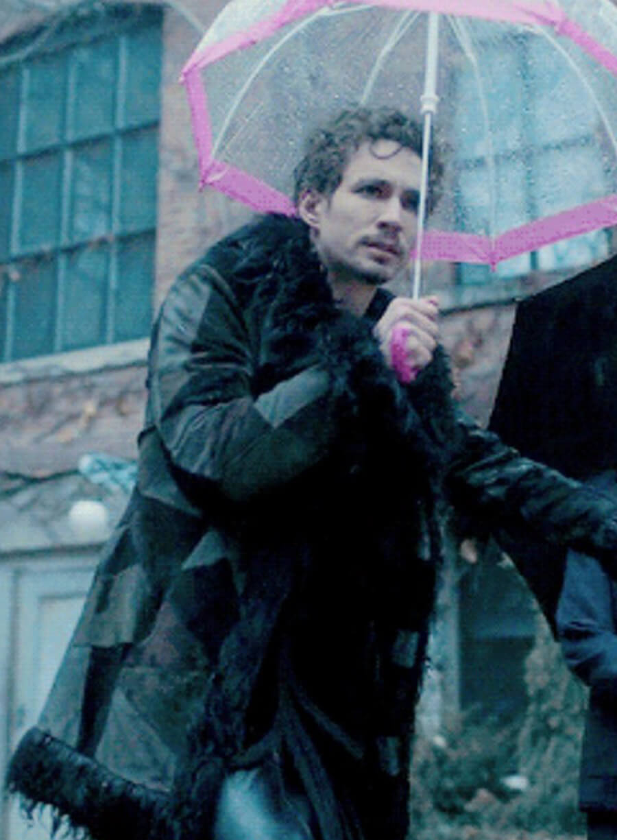 Klaus The Umbrella Academy Shearling Coat