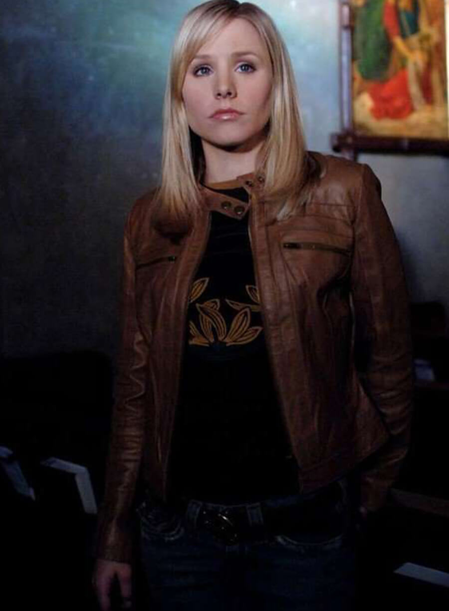 Kristen Bell Veronica Mars Brown Jacket