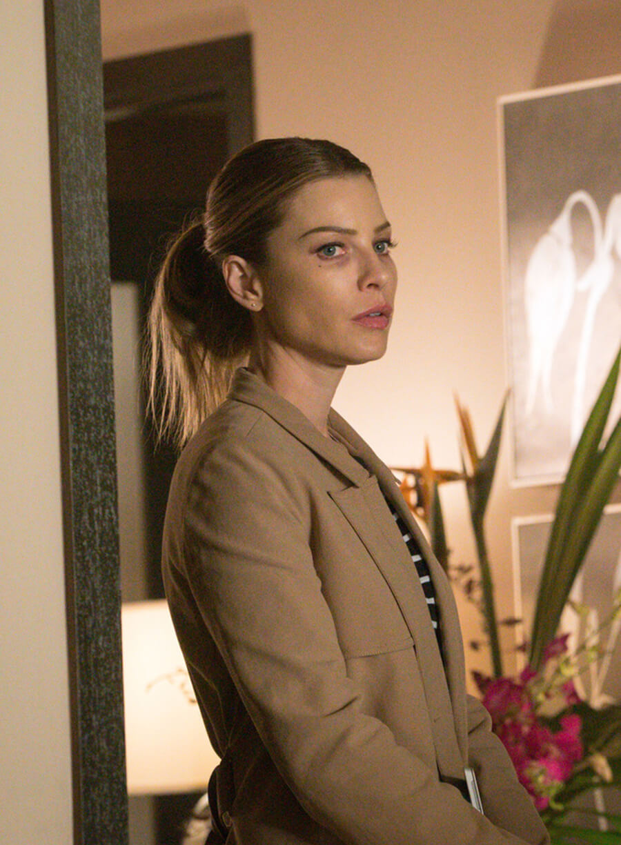 Lauren German Lucifer S1 Beige Wool Coat