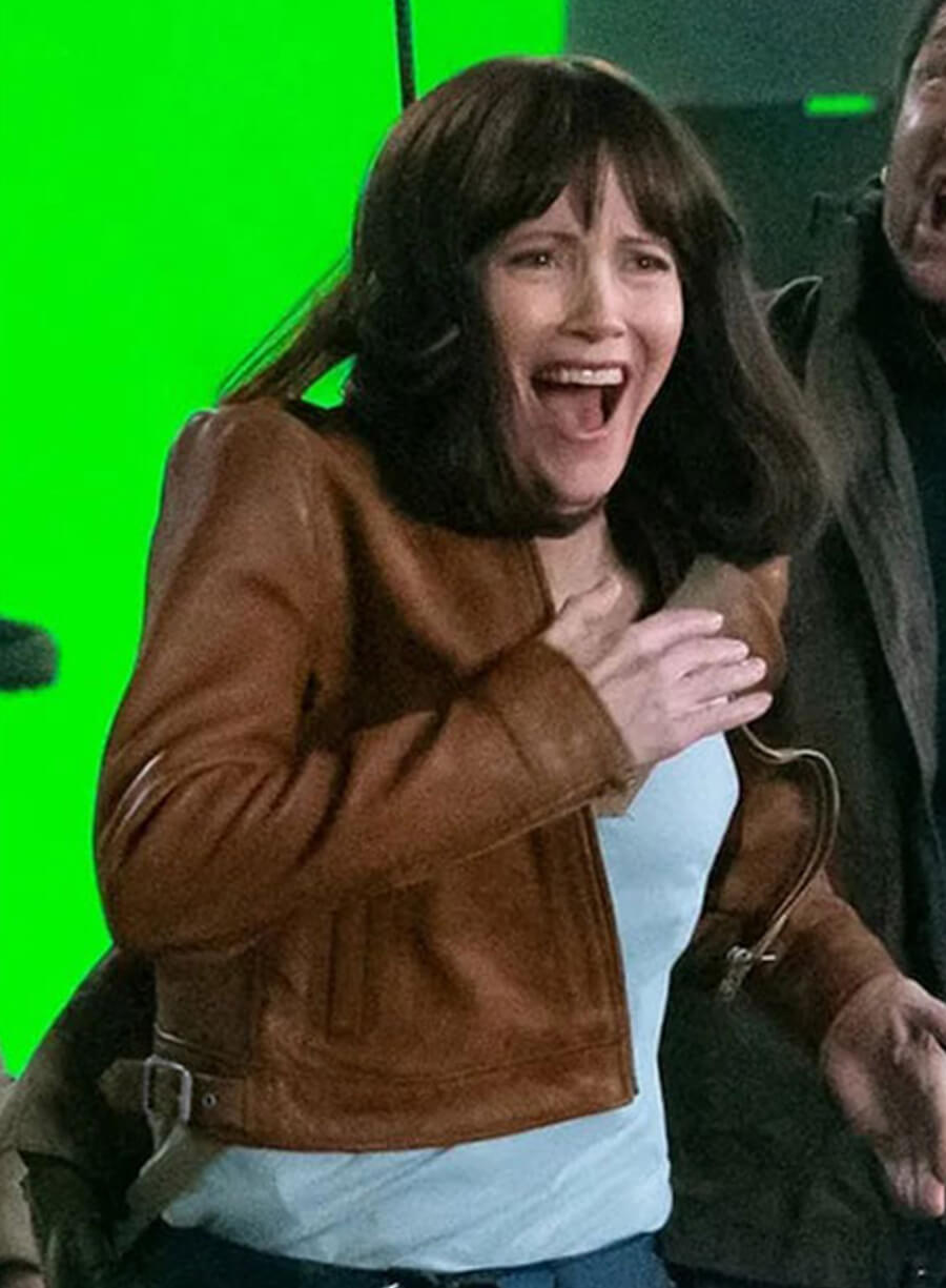 Lauren Van Chance The Bubble Leather Jacket