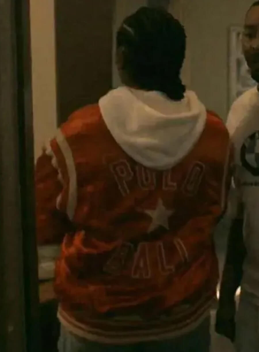 Laverne Thomas Power Book III Raising Kanan Orange Jacket