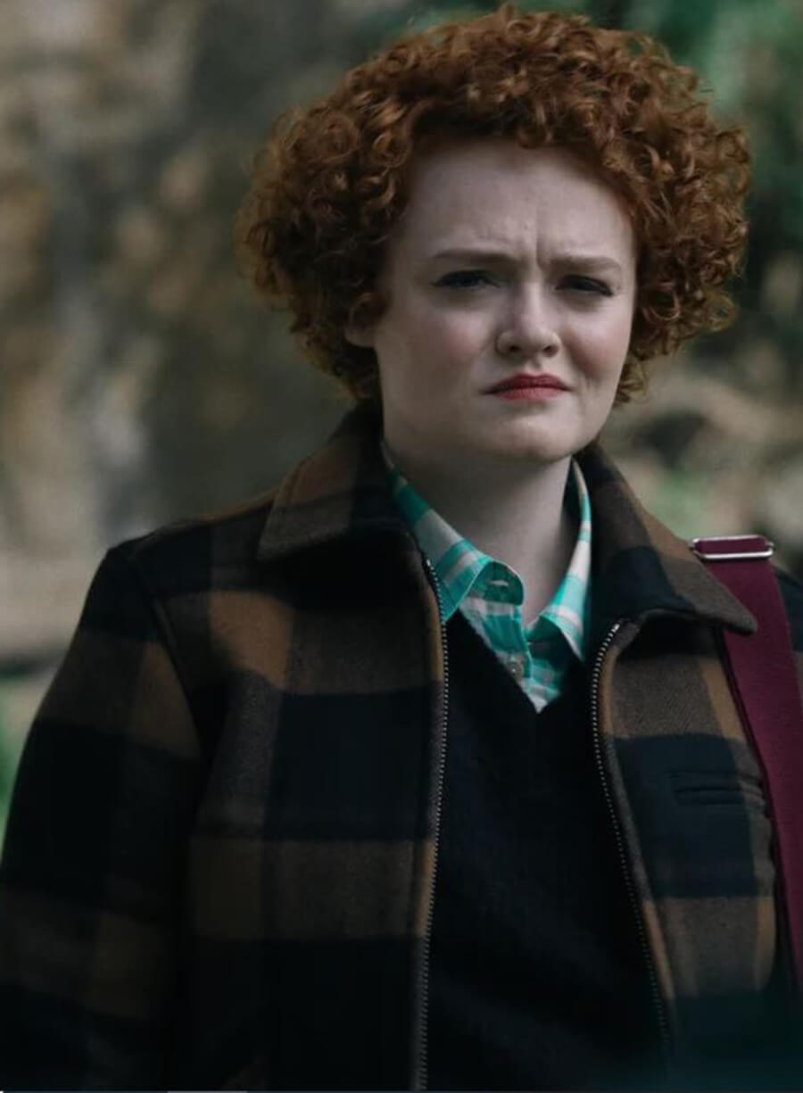 Leah Byrne Dept Q Plaid Jacket