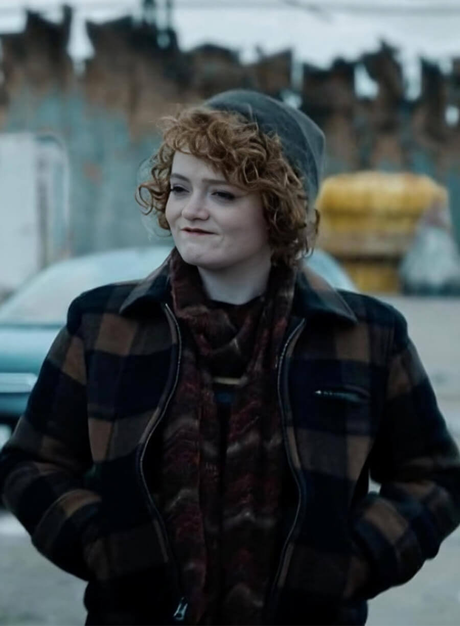 Leah Byrne Dept Q Plaid Jacket
