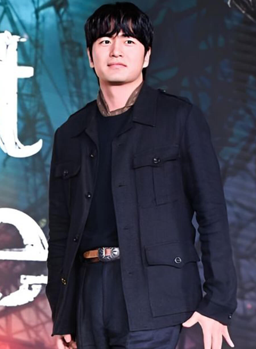 Lee Jin-wook Sweet Home Premiere Black Jacket