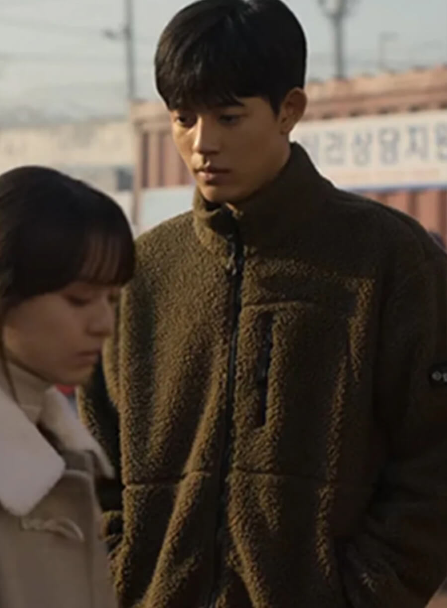Lee Su-hyeok All of Us Are Dead Brown Jacket