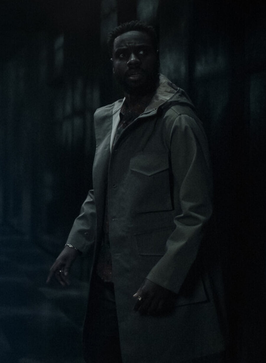 Leighton Vance Dark Matter Grey Coat