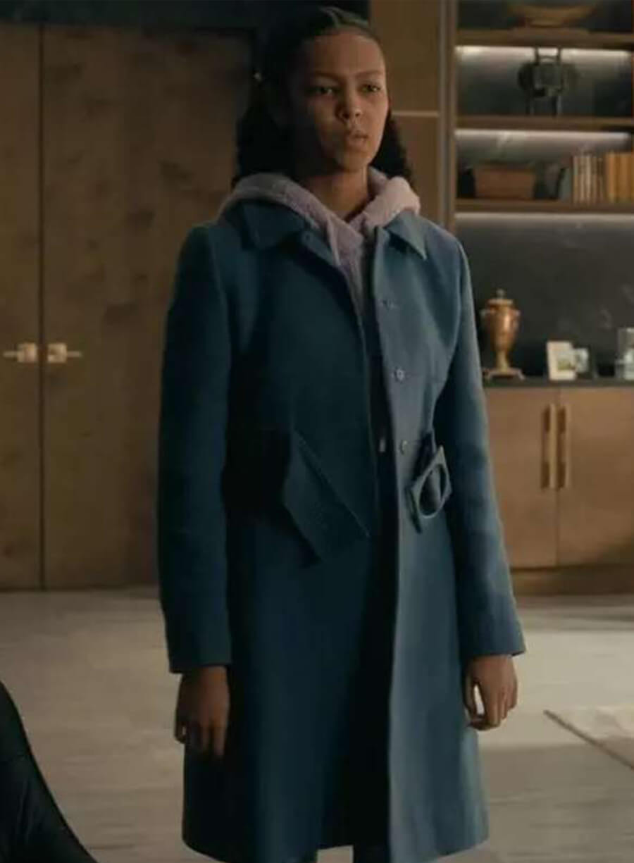 Lenore Usher The Fall of the House of Usher Wool Coat