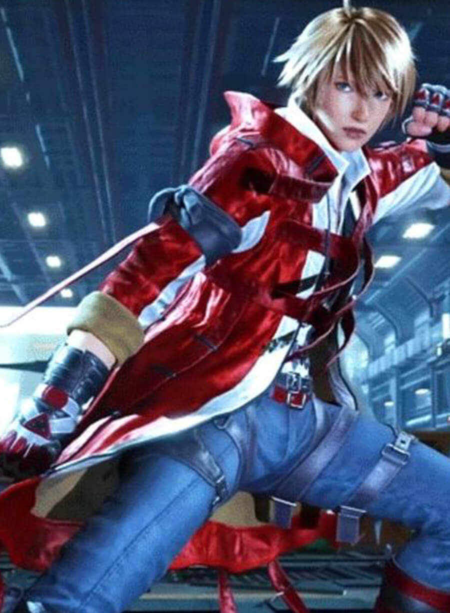 Leo Kliesen Tekken 8 Red Long Coat