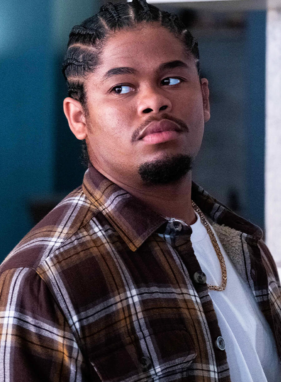 Leon Simmons Snowfall Checkered Jacket