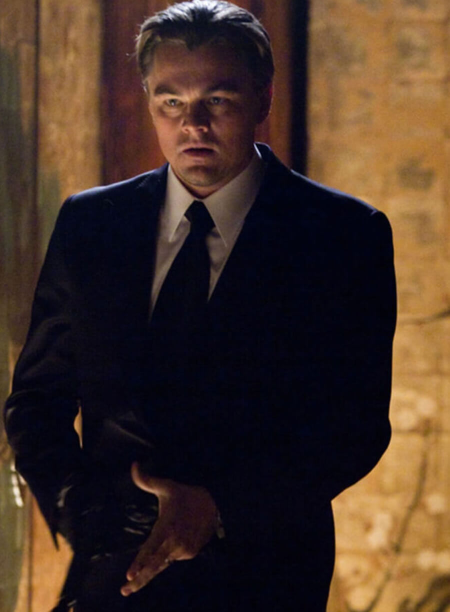 Leonardo DiCaprio Inception Black Blazer