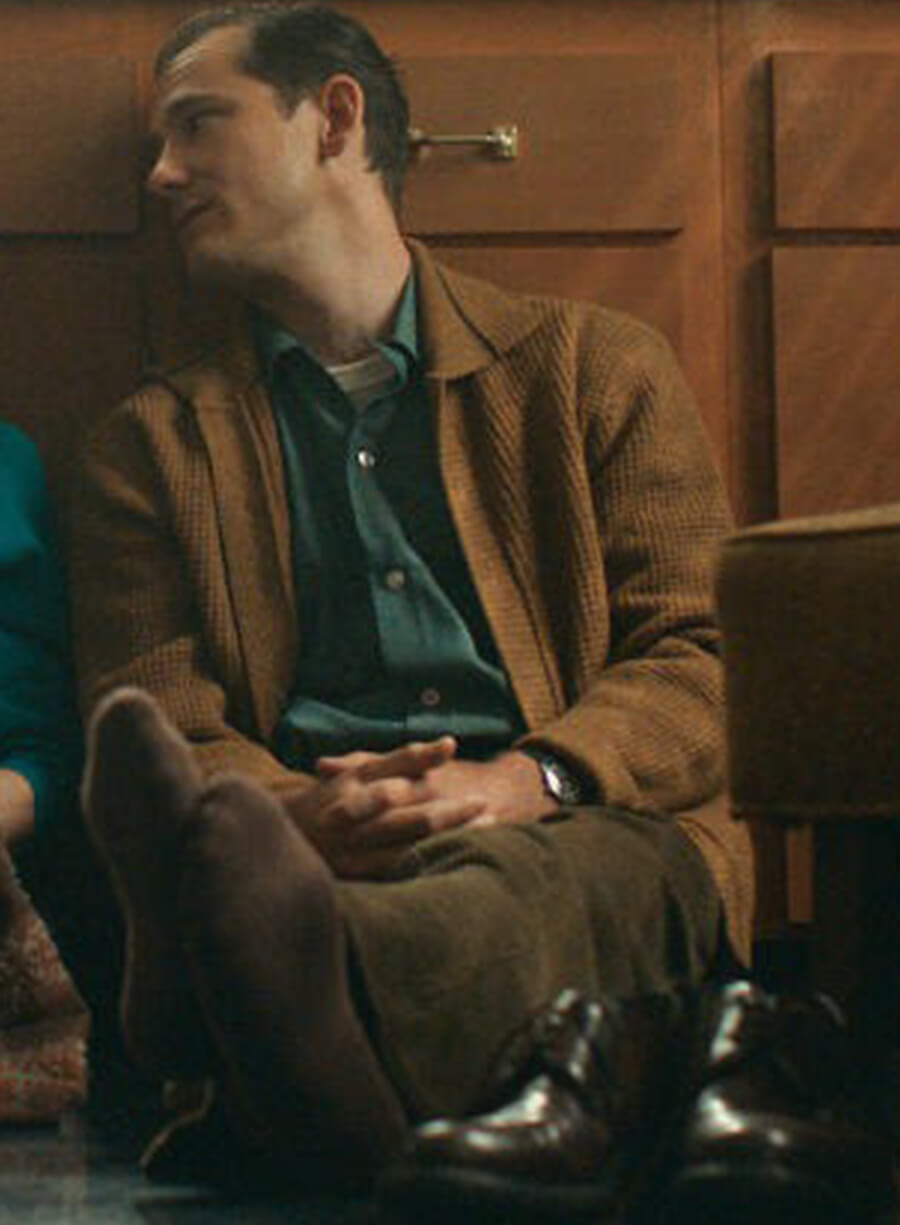 Lewis Pullman Lessons in Chemistry S01 Brown Blazer