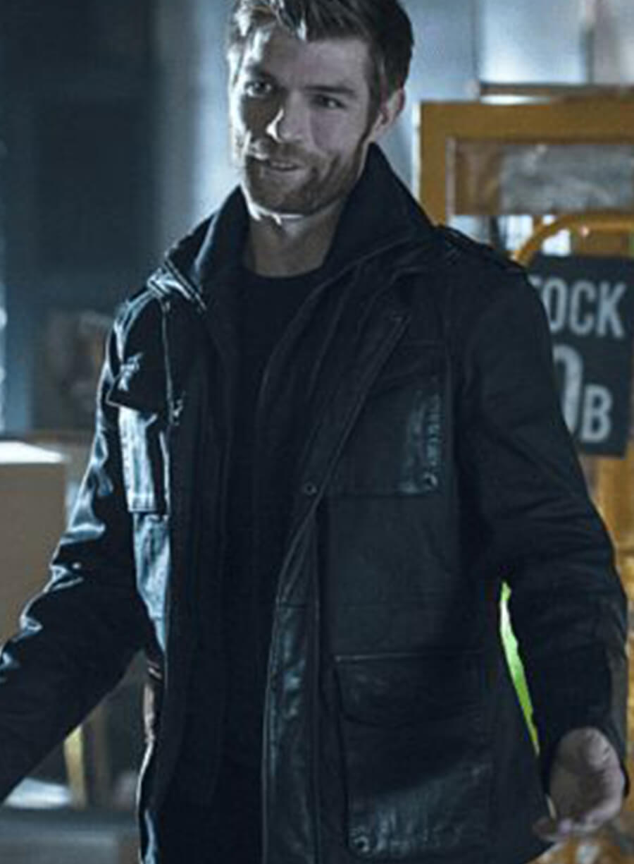 Liam McIntyre The Flash Black Jacket