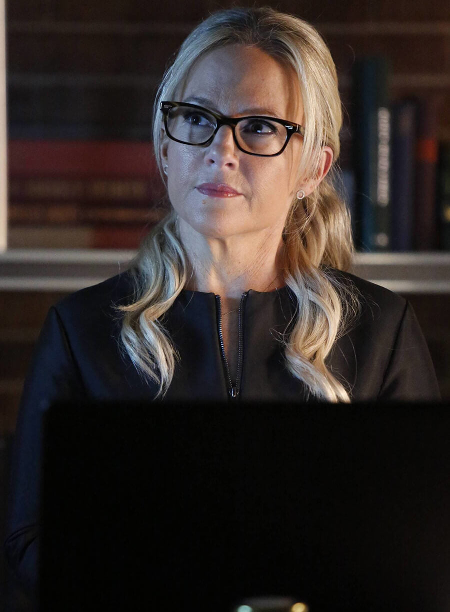 Linda Martin Lucifer S02 Black Leather Jacket