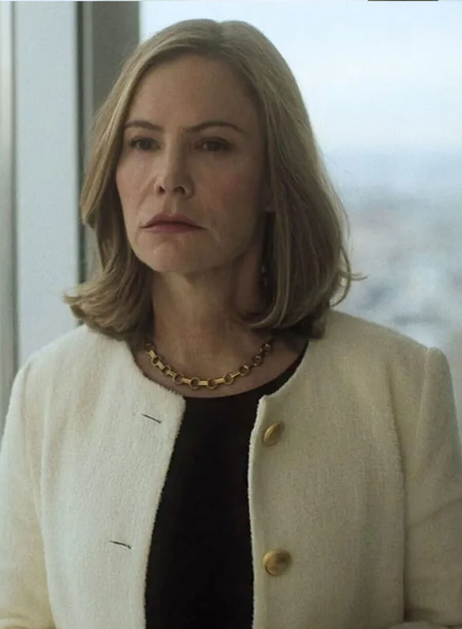 Lorraine Lyon Fargo S05 White Coat