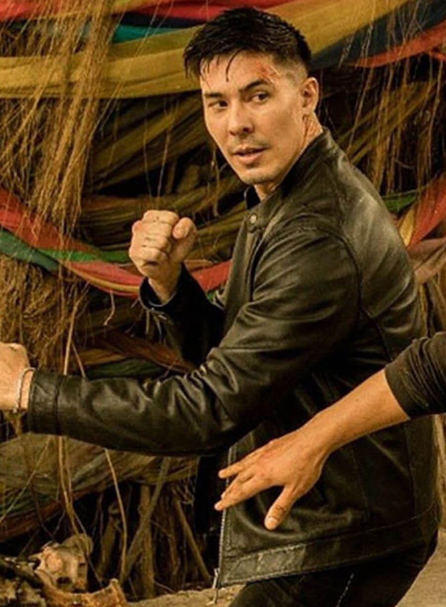 Lu Xin Lee Fistful Of Vengence Leather Jacket