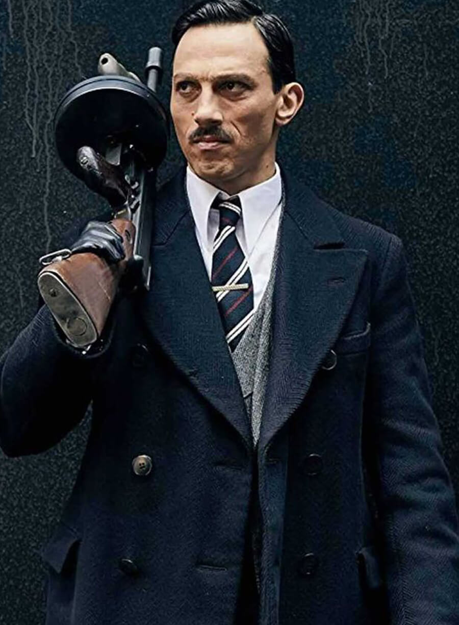 Luca Matteo Peaky Blinder Trench Coat