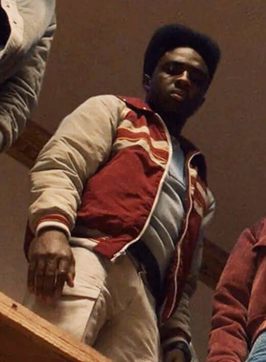 Lucas Sinclair Stranger Things S05 Bomber Jacket