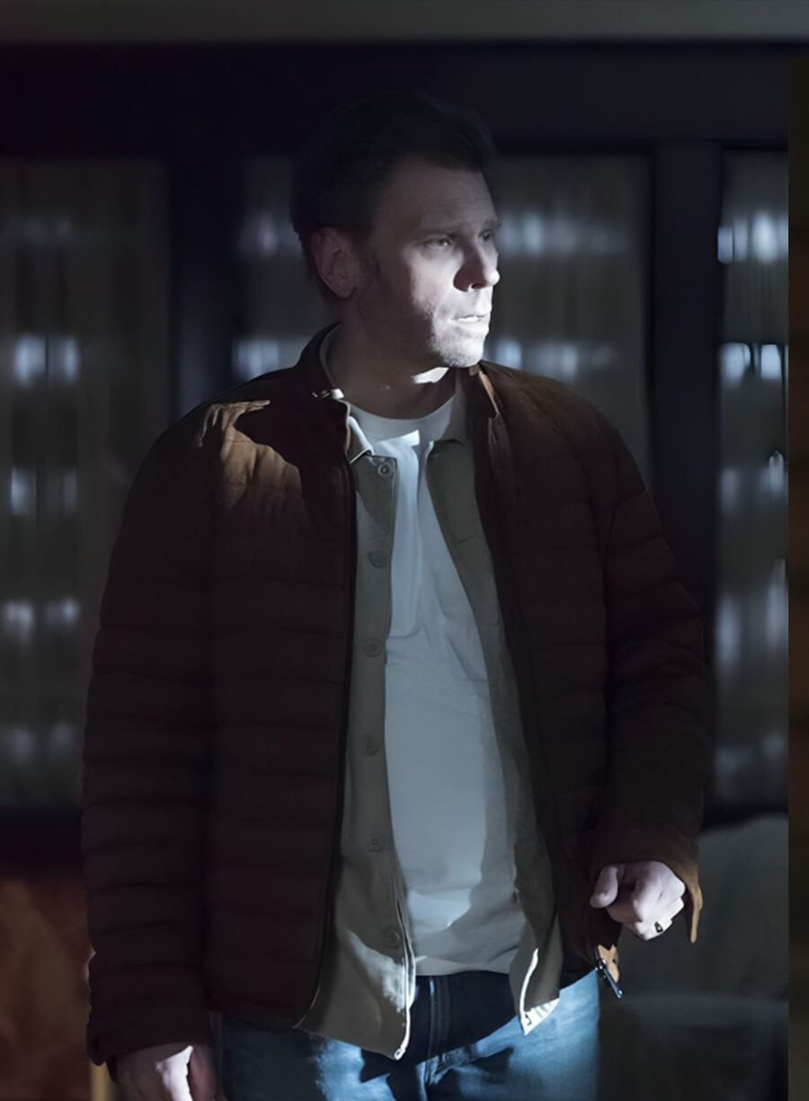 Lucifer Supernatural Brown Puffer Jacket