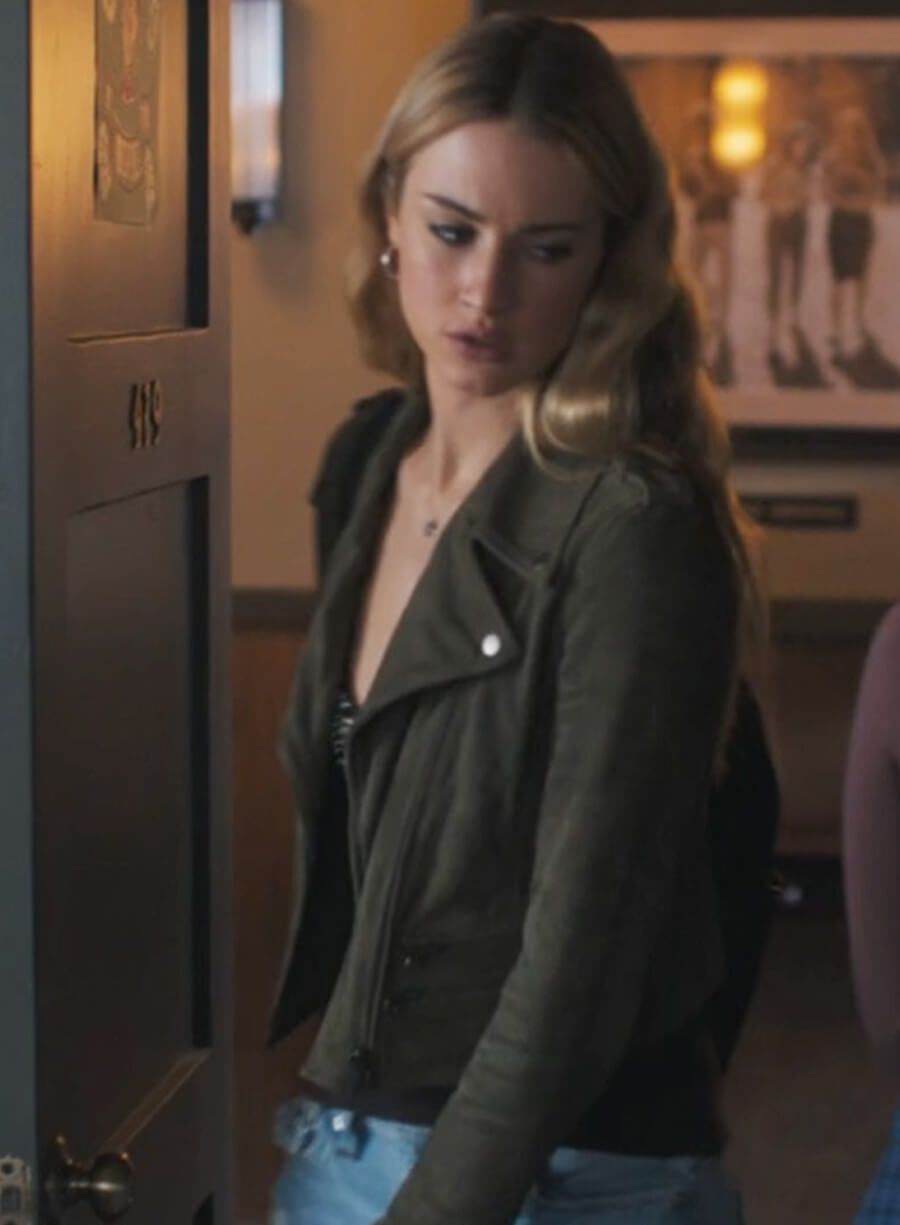 Lucy Albright Tell Me Lies S02 Green Jacket