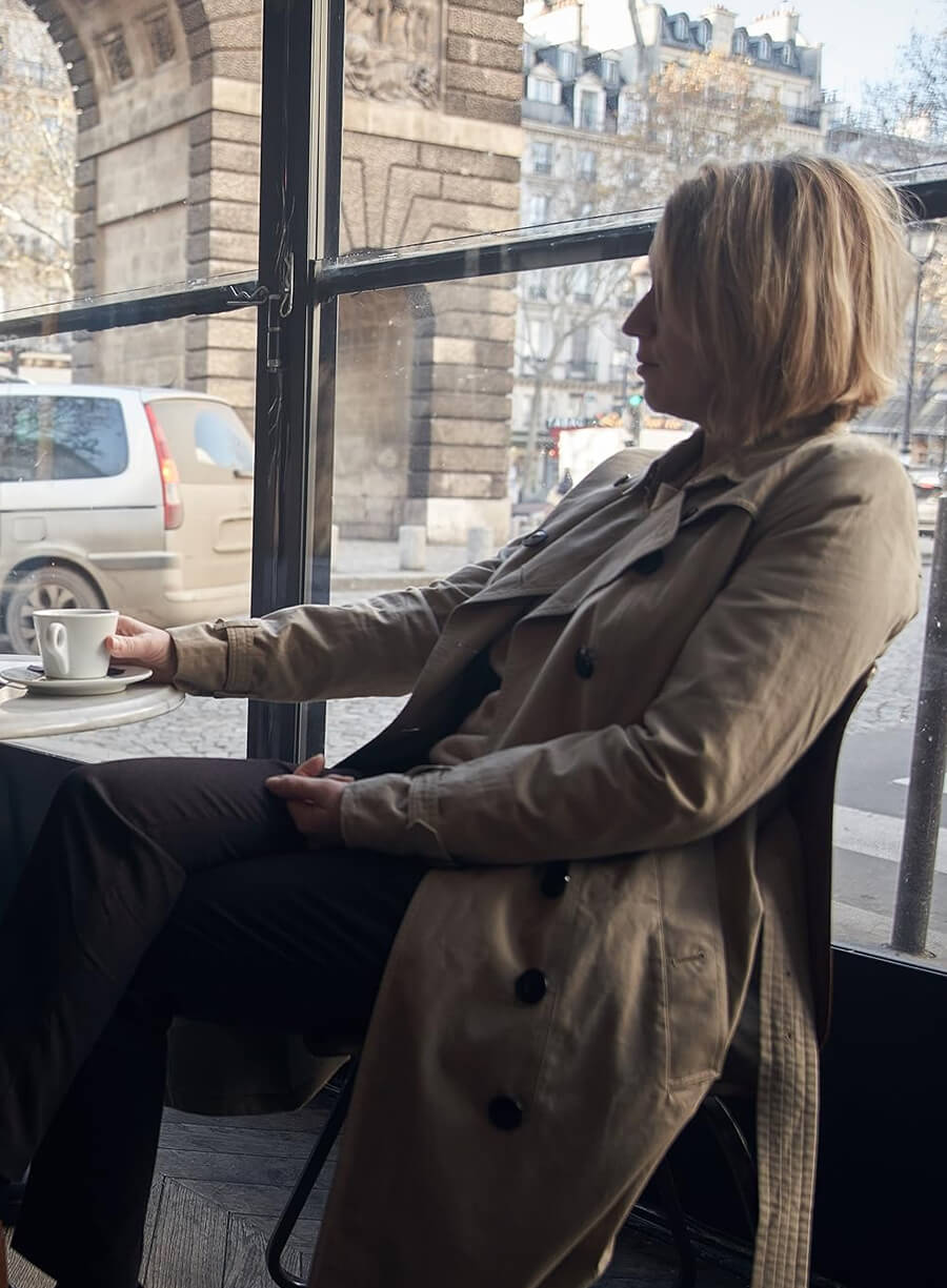 Ludivine Sagnier Lupin Long Trench Coat