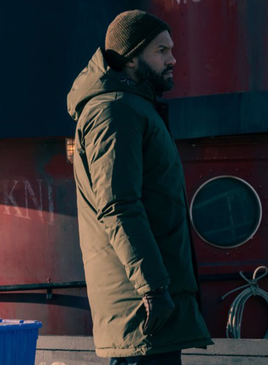 Luke Bankole The Handmaid's Tale Green Jacket