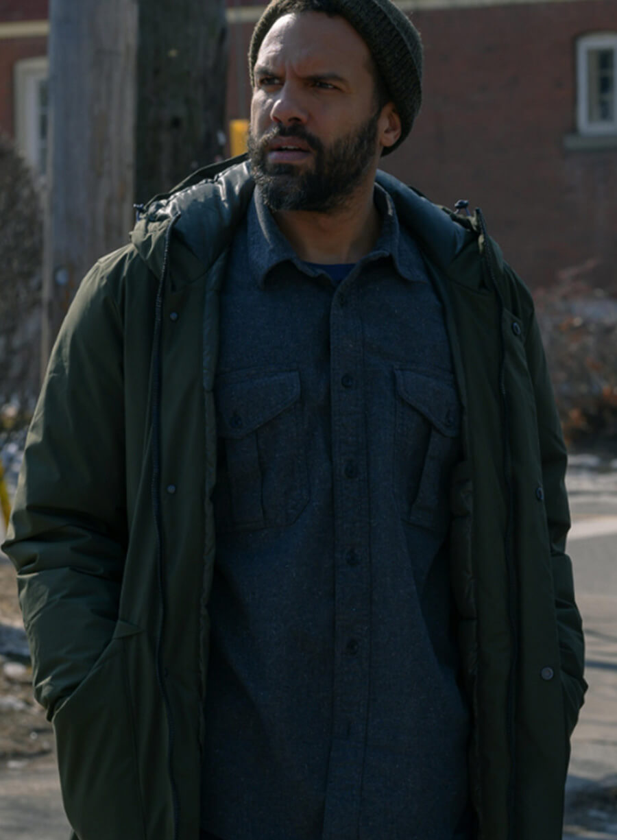 Luke Bankole The Handmaid's Tale Green Jacket