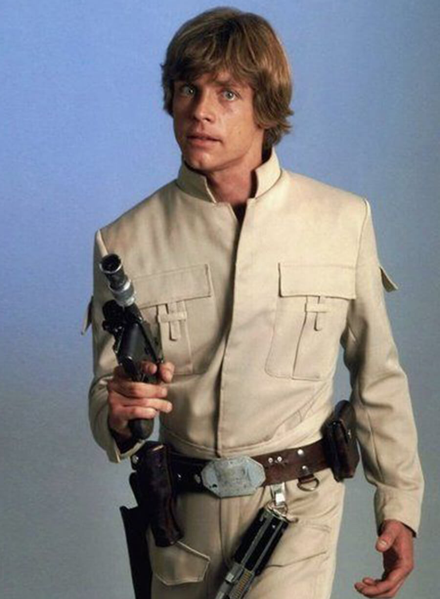 Luke Skywalker Star Wars: The Force Awakens Beige Jacket