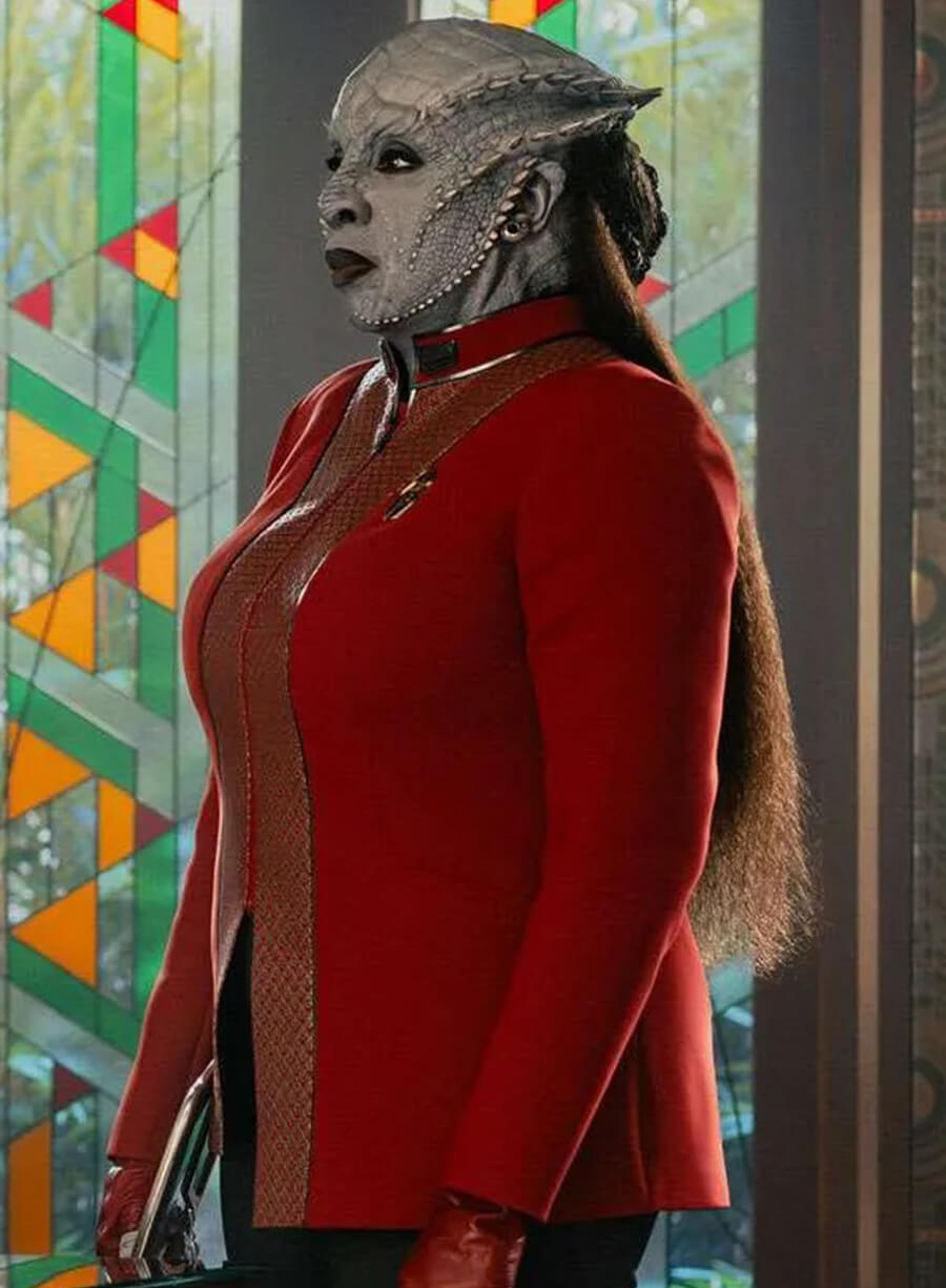 Lura Thok Star Trek Starfleet Academy Red Jacket
